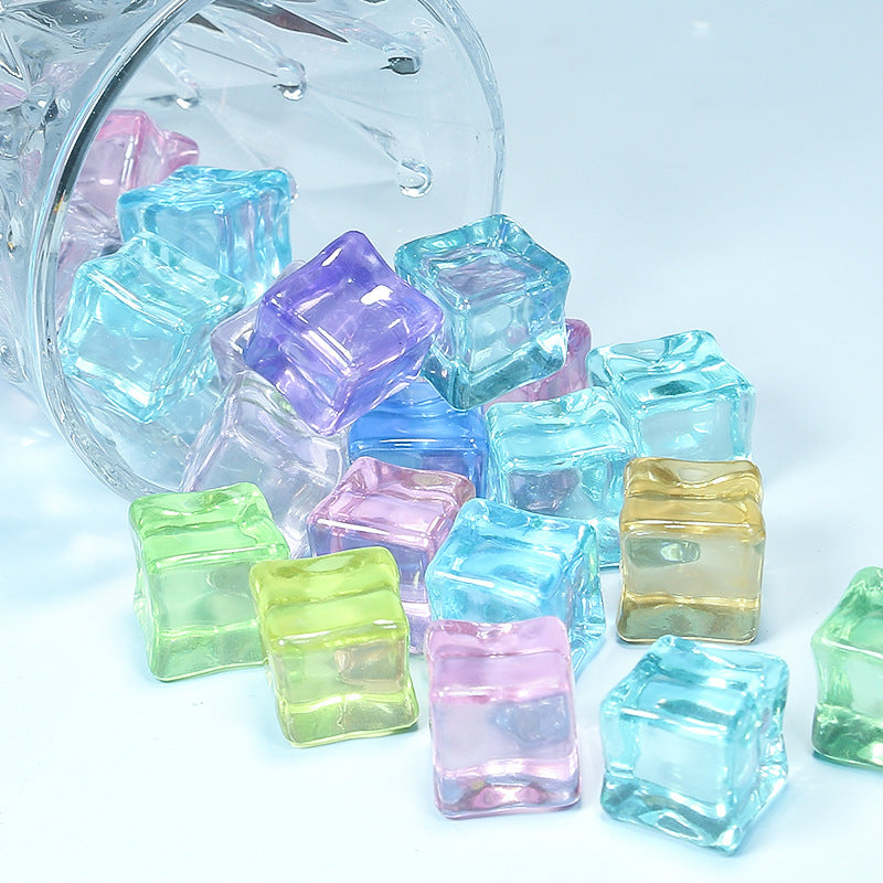 【BOGO】mix glowing ice cube and clear ice cube