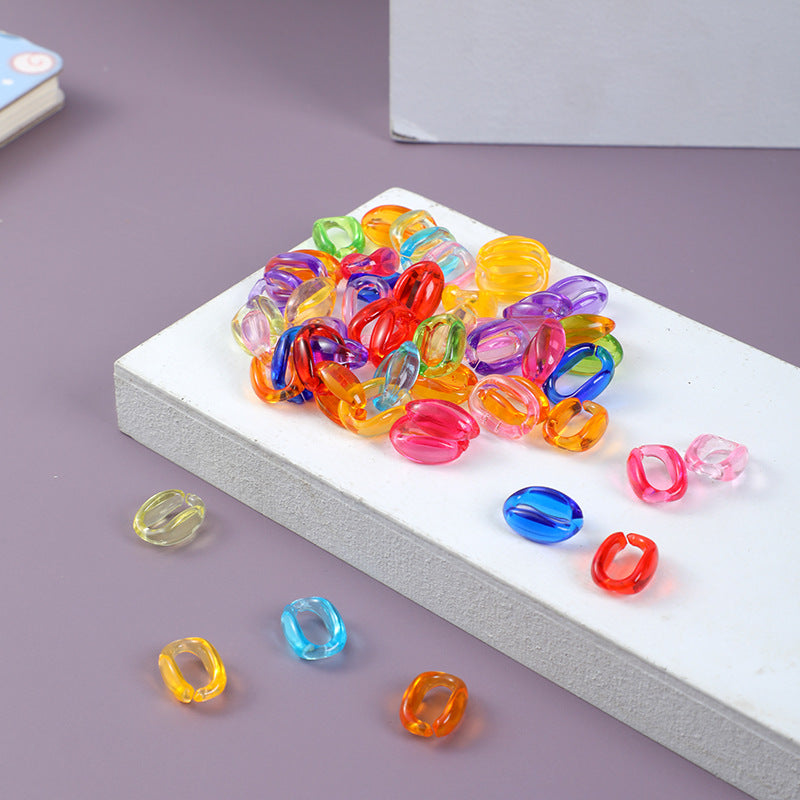 plastic colorful chains