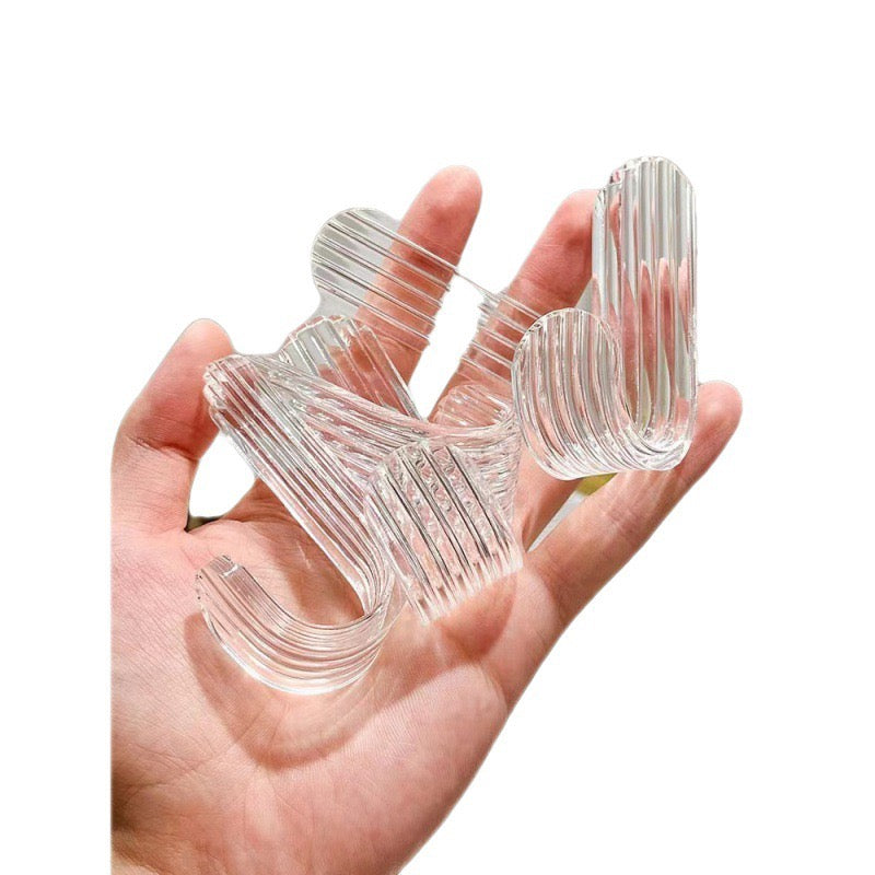 big plastic hooks with taps
