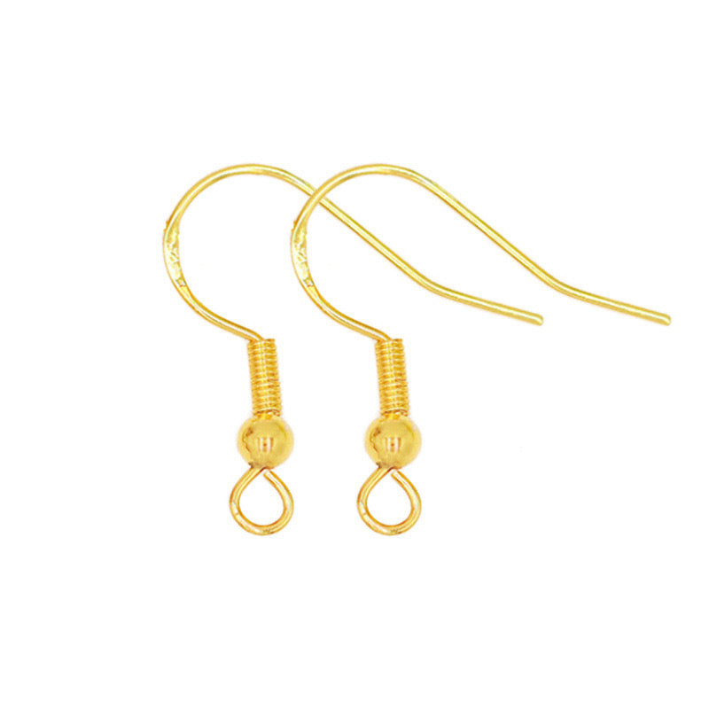 link 26:925 sterling silver plated white gold/18k gold earring accessories