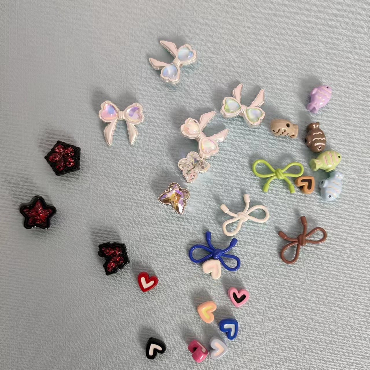 metal tiny accessory beads