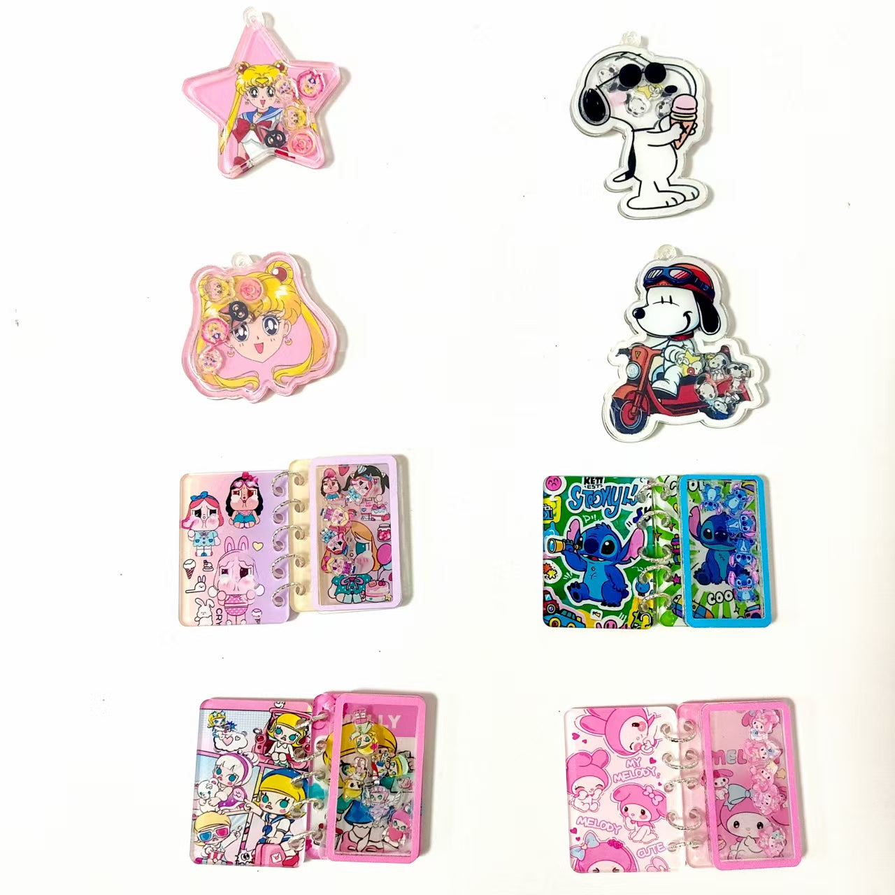 booklet/acrylic shakers