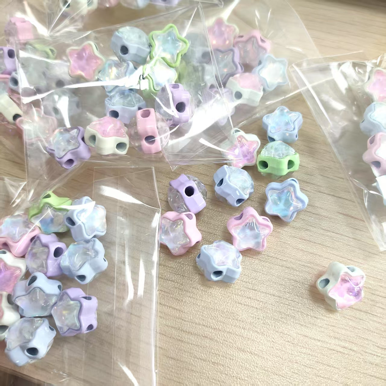 metal 4 ways beads for DIY accessories