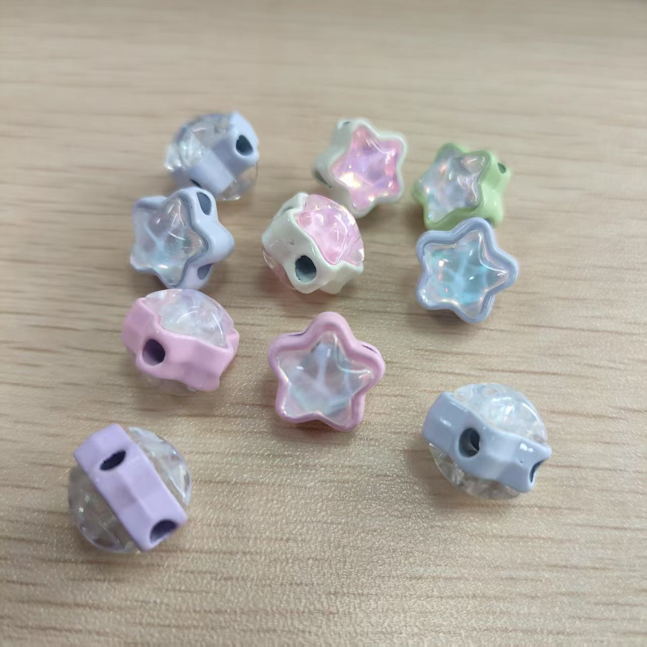 metal 4 ways beads for DIY accessories