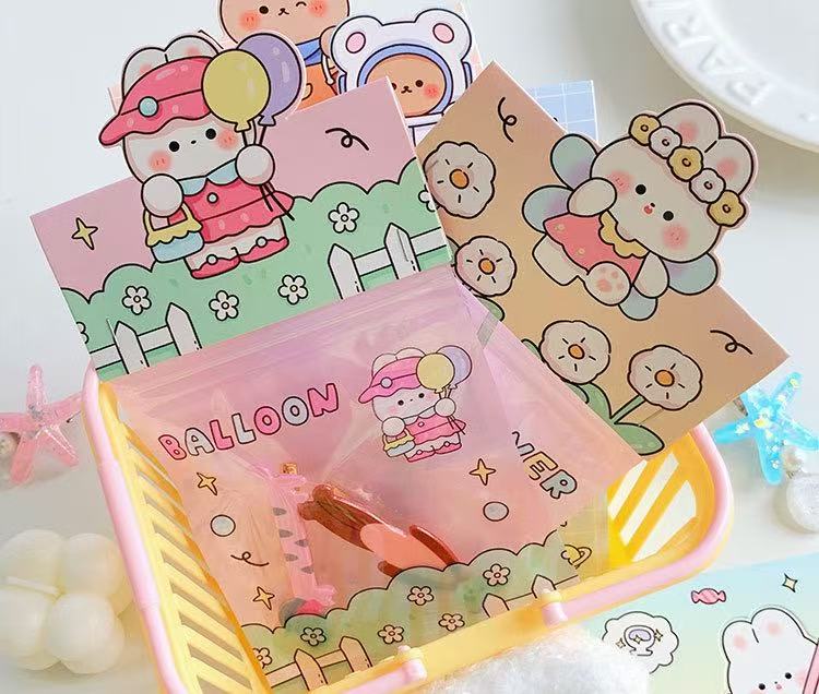 10.5cm*13.5cm premium card ziplock