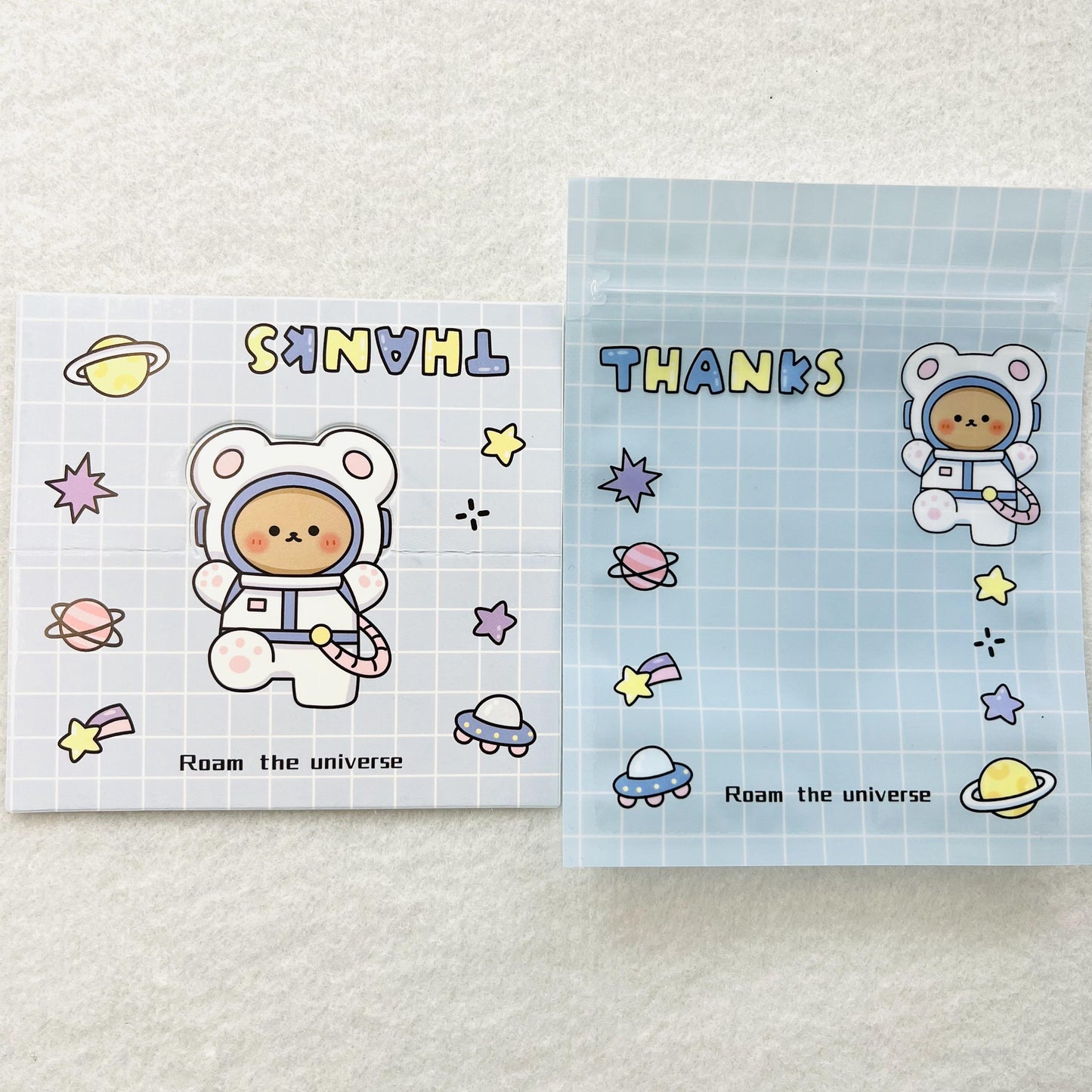 10.5cm*13.5cm premium card ziplock