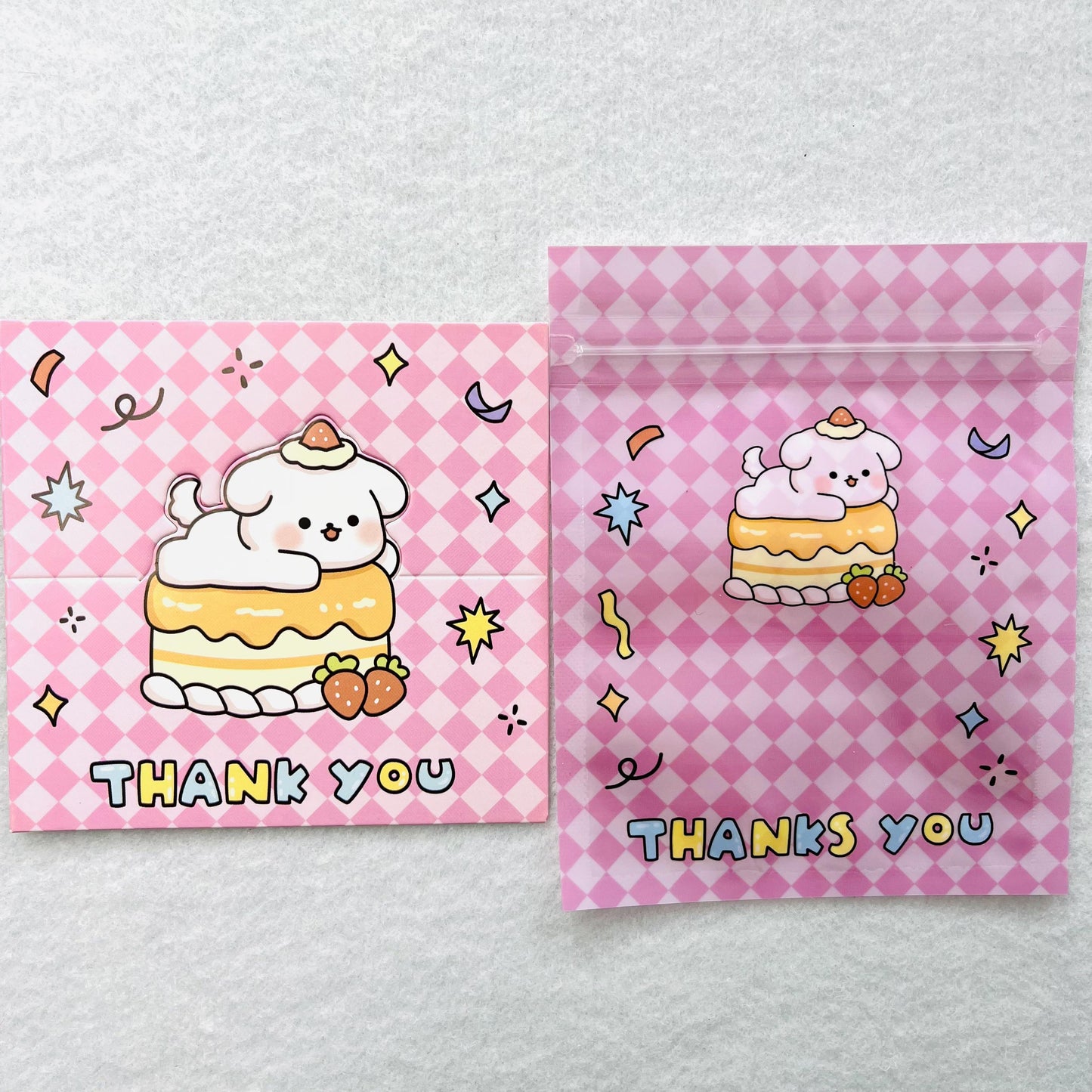 10.5cm*13.5cm premium card ziplock