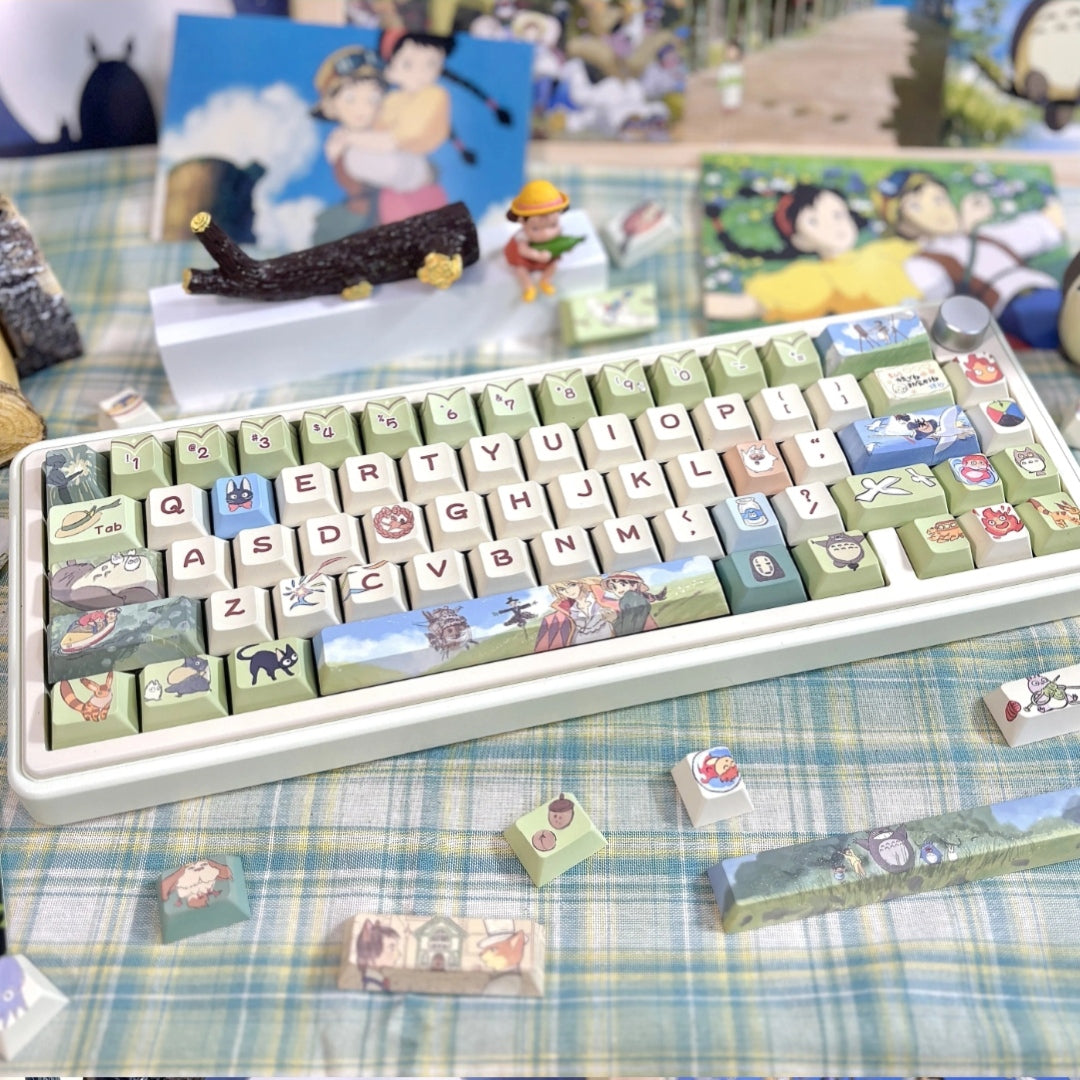 Ghibli series set 134keys PBT Cherry-PBT keycaps