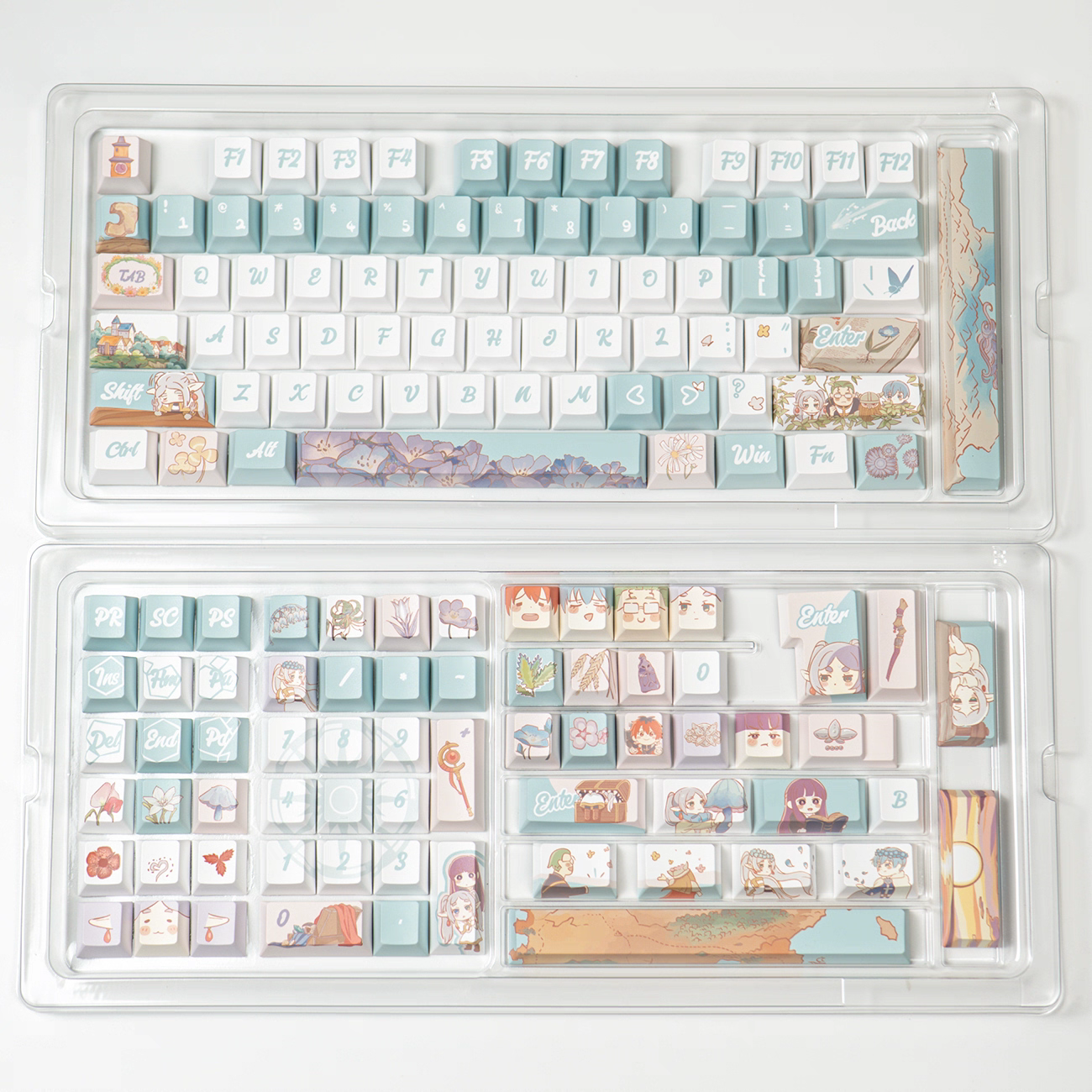 Frieren: Beyond Journey's End cartoon series-140keys/PBT-MDA profile