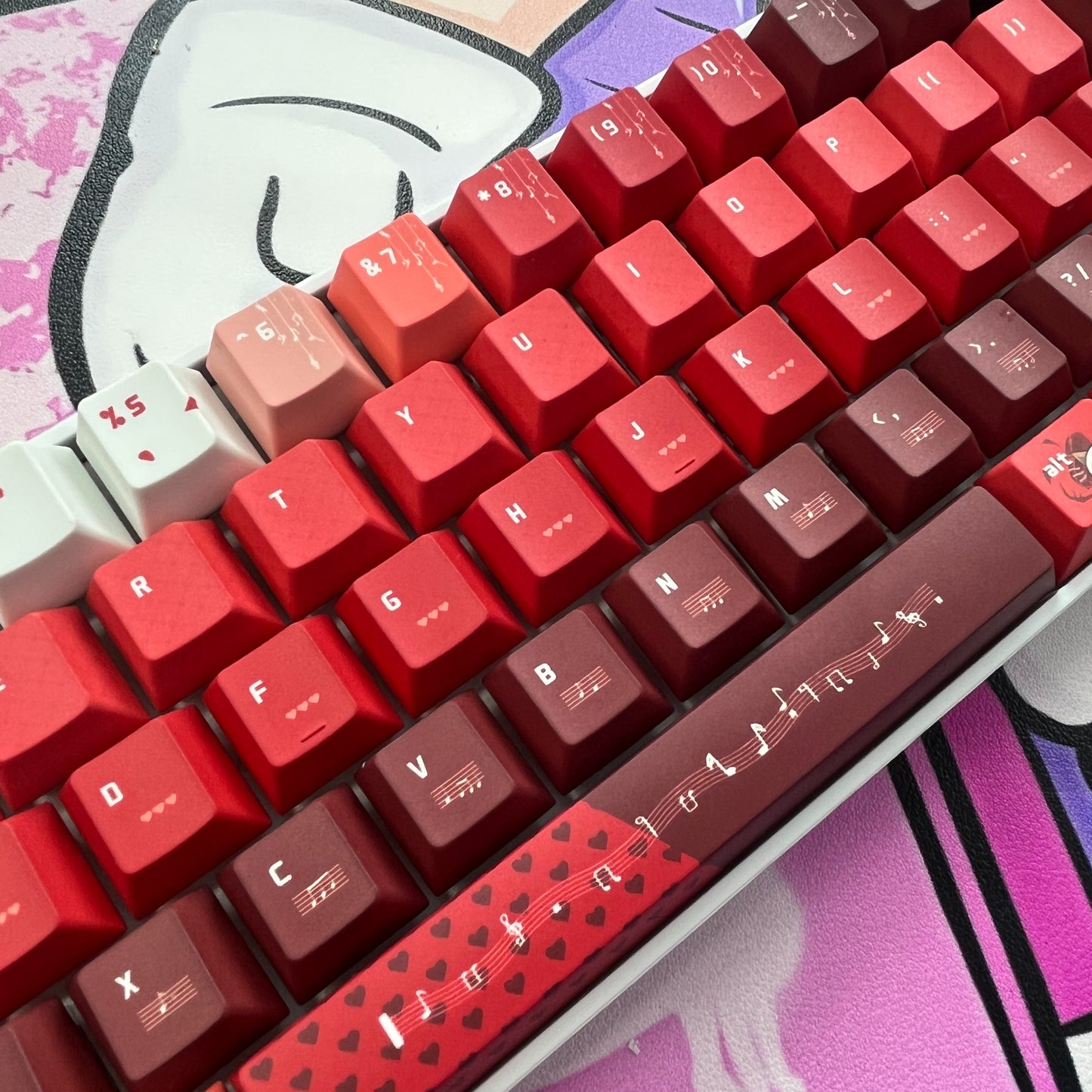 LND keycaps 135 keys PBT cherry (keycaps only, not include keyboard)