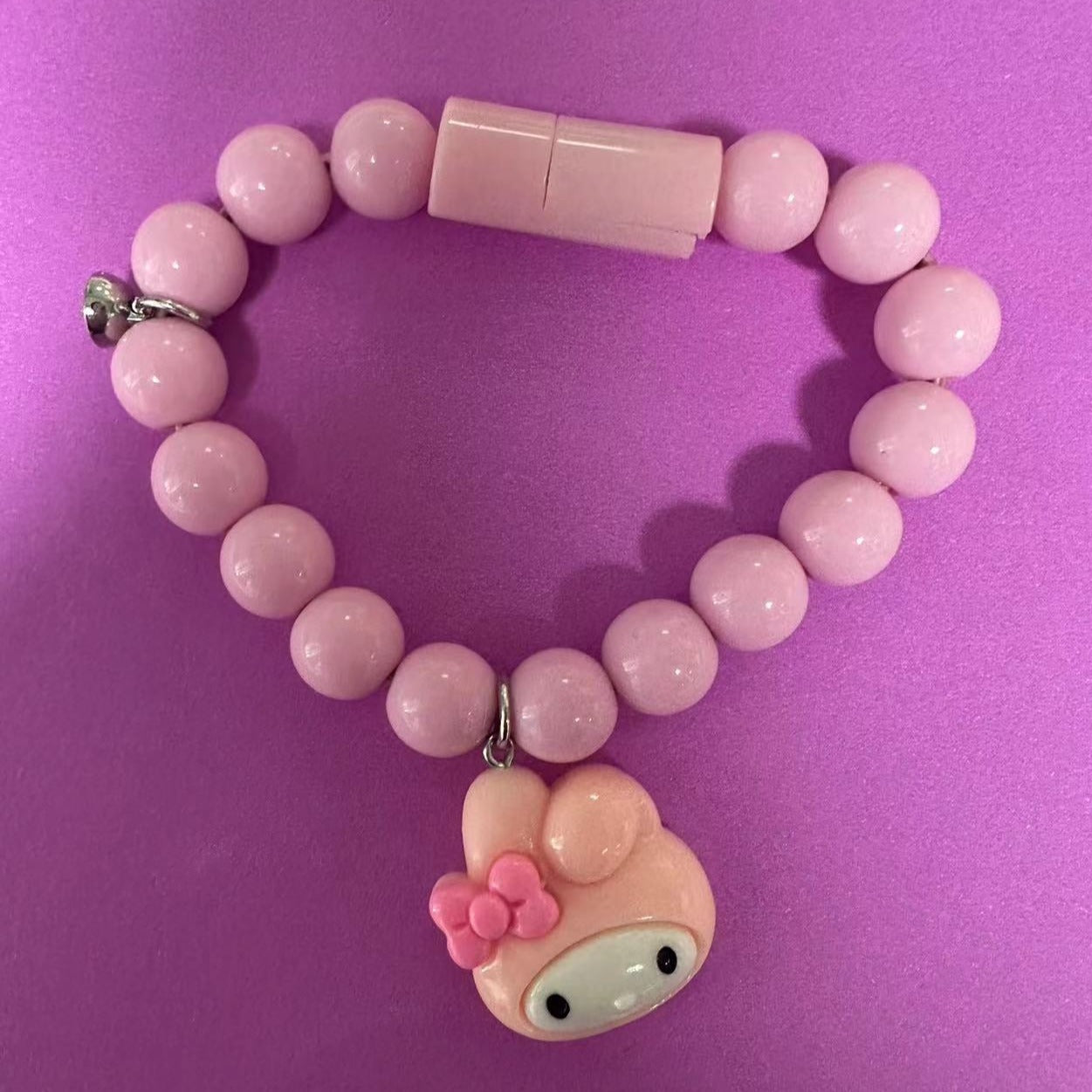 (Worldwide shipping )cartoon Sanrio Phone Charger Magnetic Bracelet Charger Cable Bracelet