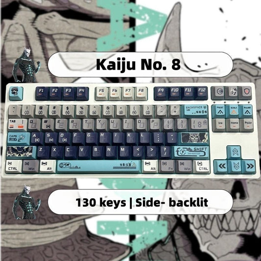 130 keys Kaiju No. 8 keycap set