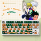 Hunter x Hunter keycaps with double printed and Side-backlit