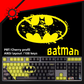 Batman series keycap set 108keys cherry profile for ANSI layout MX-cross stems mechanical keyboard