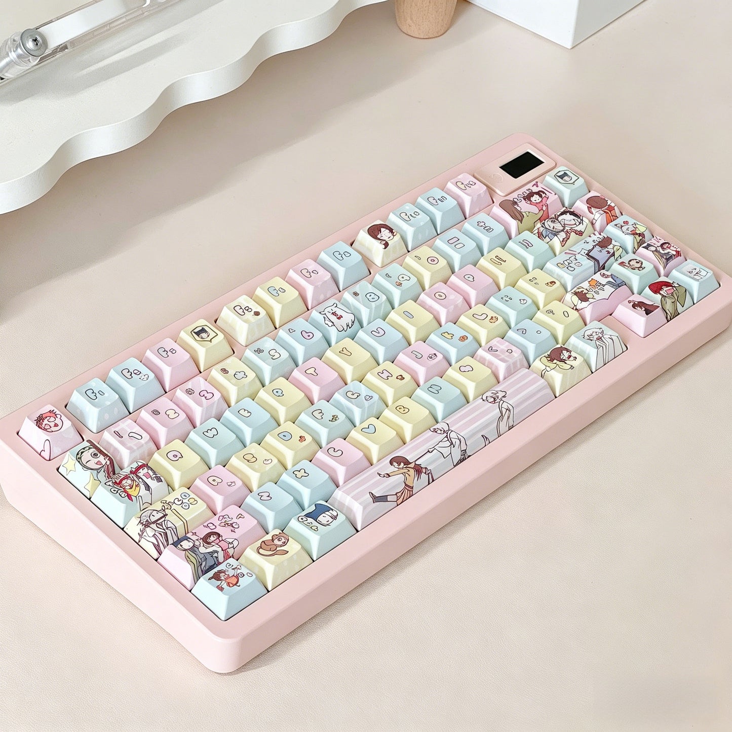 Kamisama Kiss Keycap Set, 120keys Cherry, MOA/PBT Keycap Set
