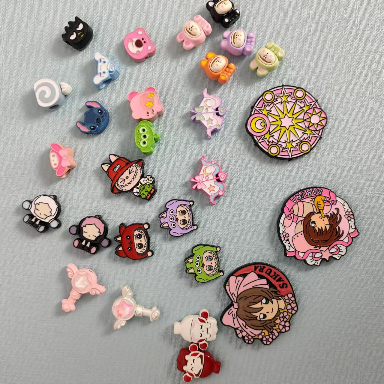 link 1：character metal beads