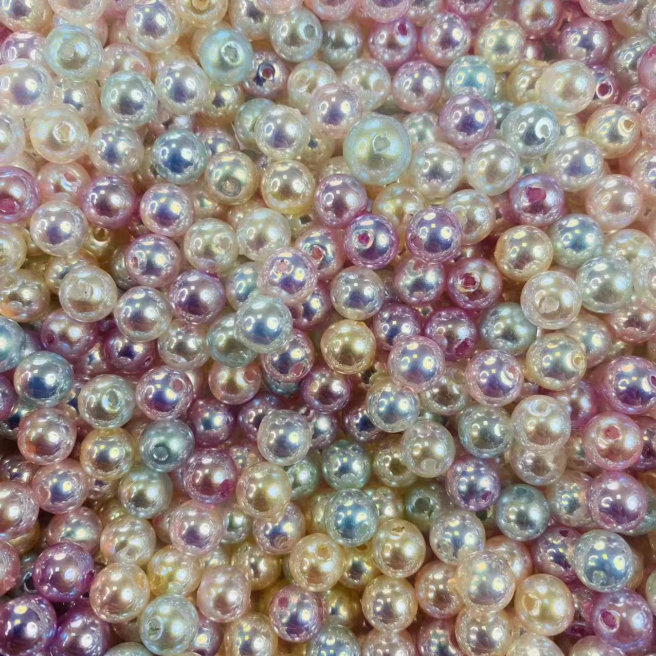 8mm baby color mix beads