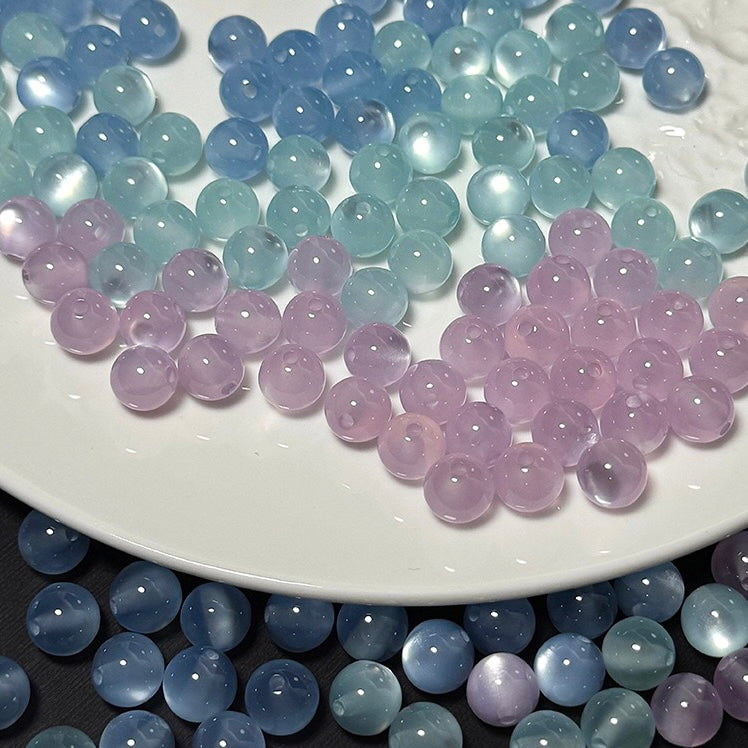 8mm*1.5mm cat eyes beads