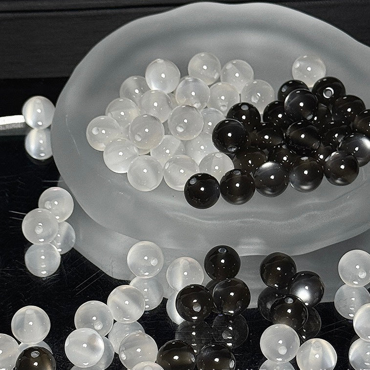8mm*1.5mm cat eyes beads