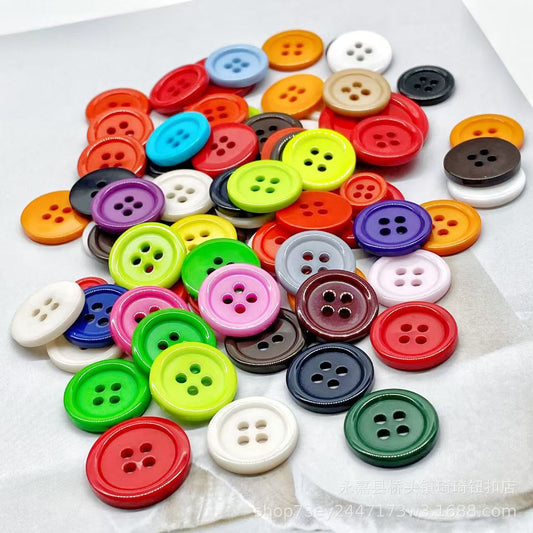 wooden button