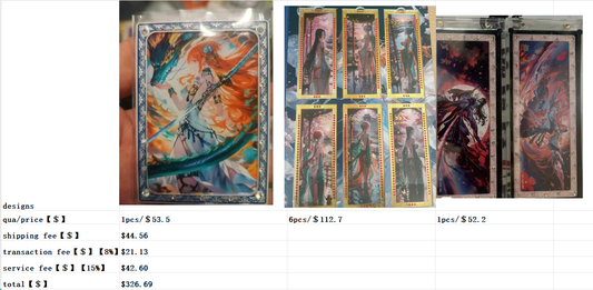 One Piece card for Emiilee