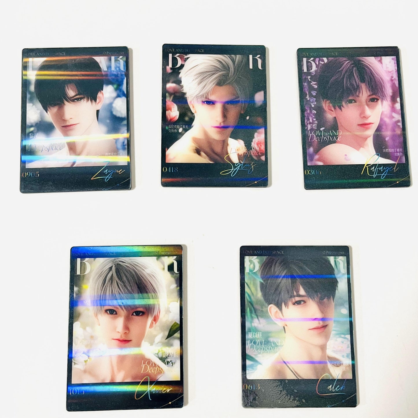 love and deep acrylic set