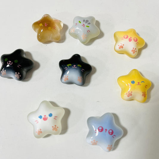 8pcs luminous star kitty