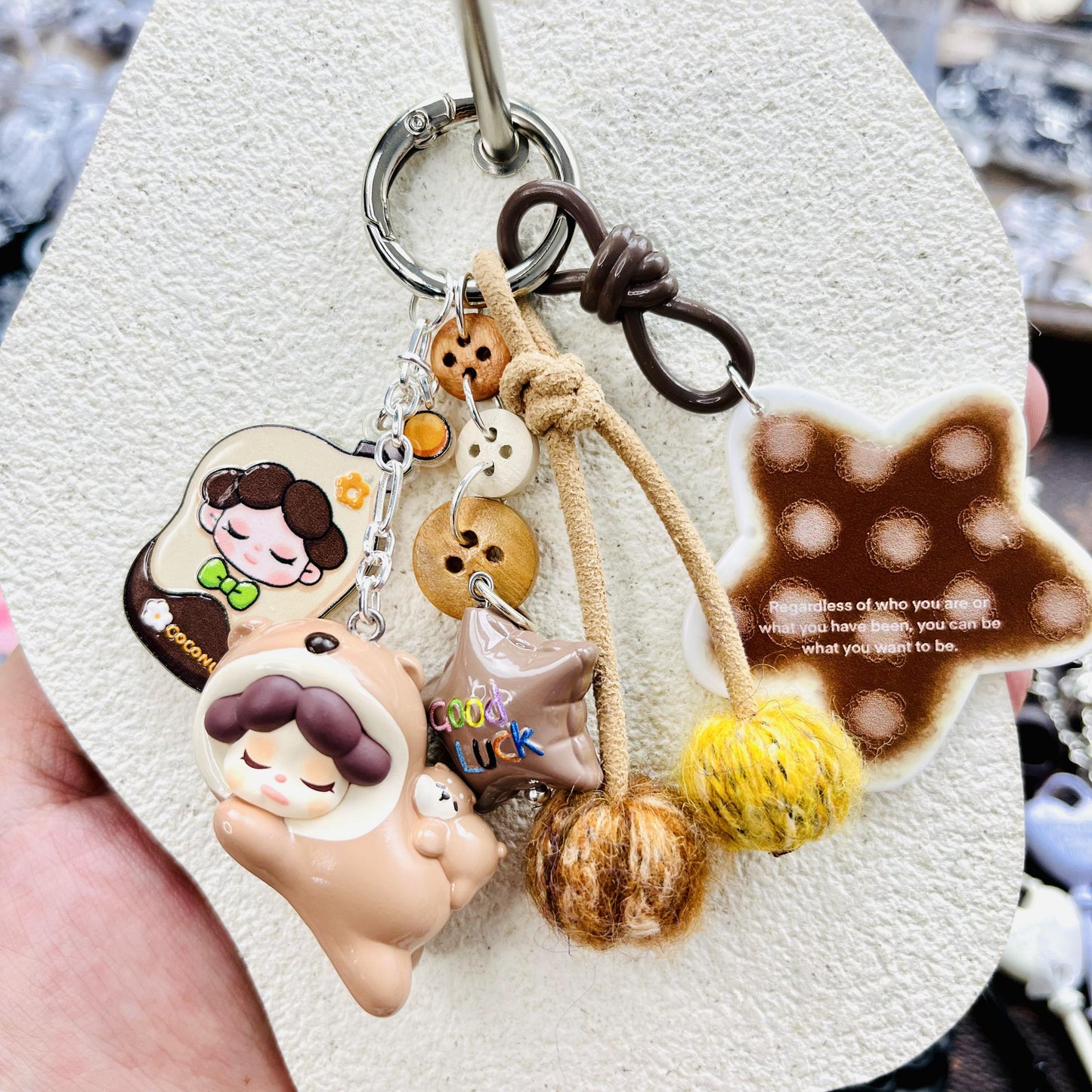 keychain handmade by Ivy