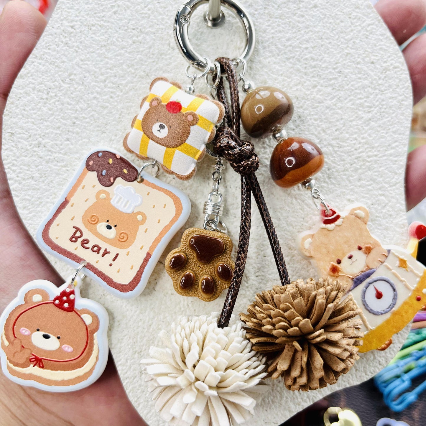 keychain handmade by Ivy