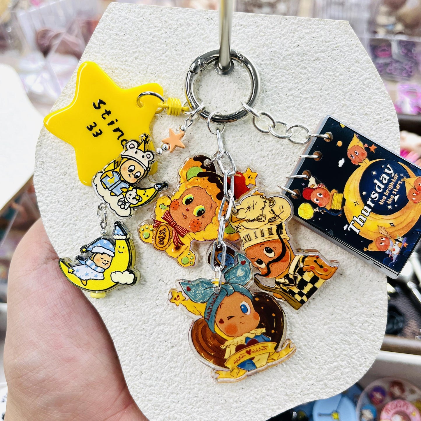 keychain handmade by Ivy