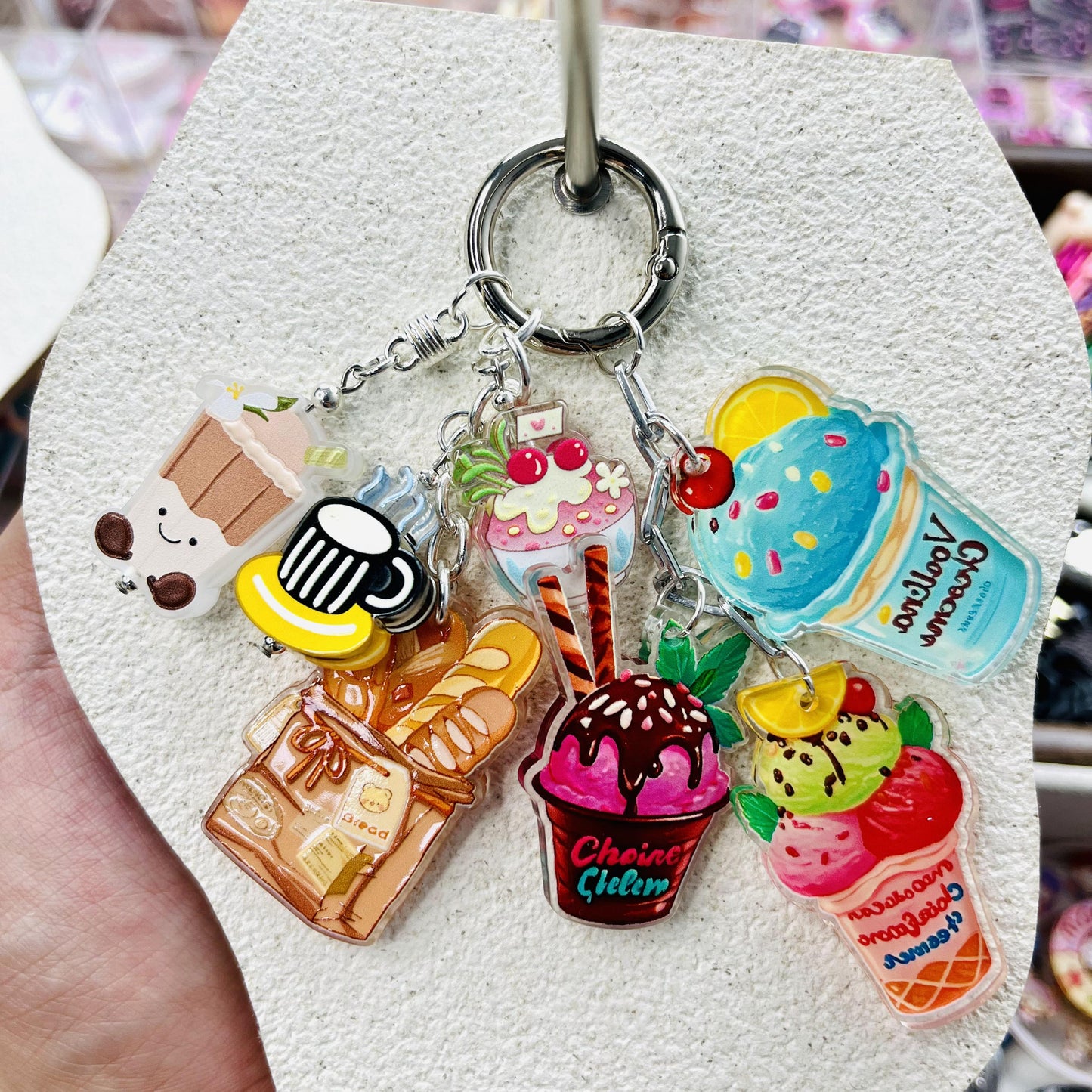 keychain handmade by Ivy