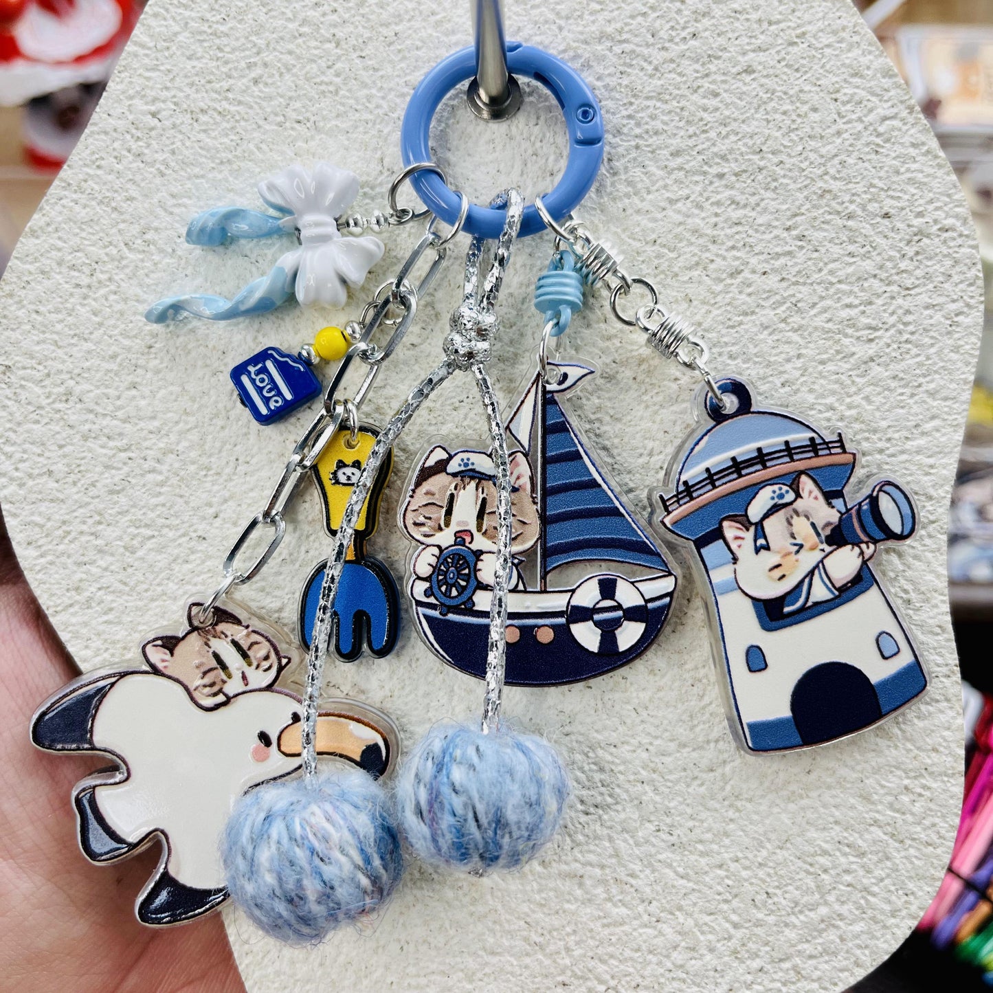 keychain handmade by Ivy