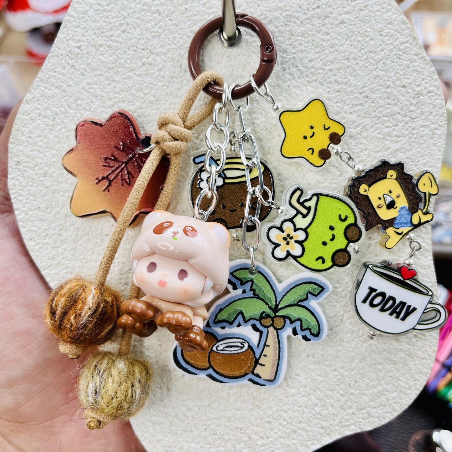 keychain handmade by Ivy