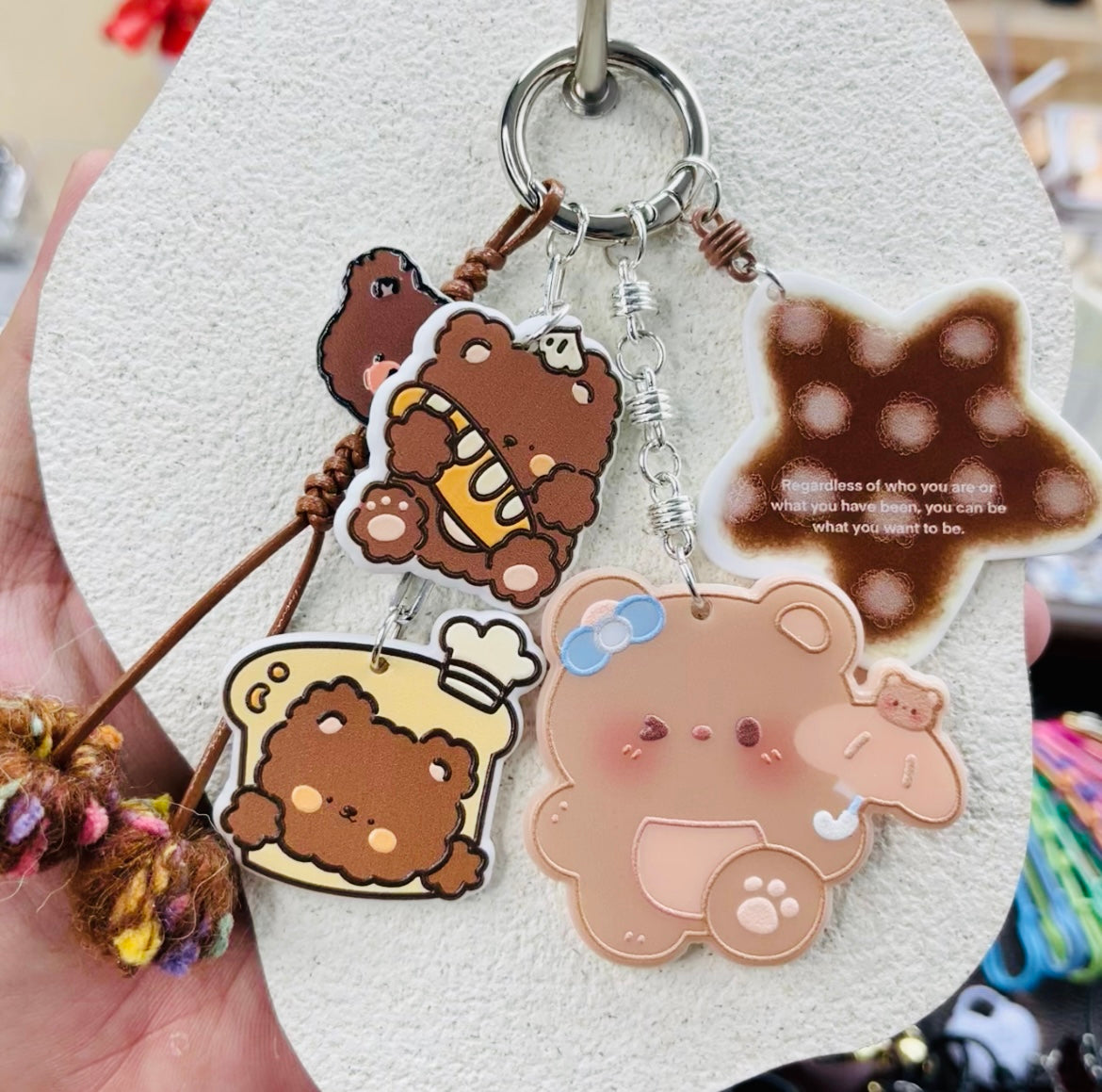 keychain handmade by Ivy