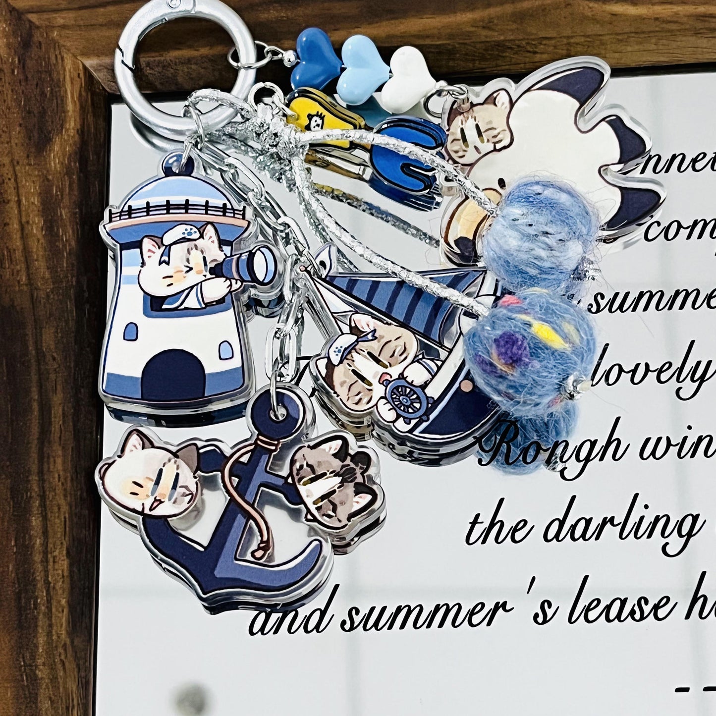 keychain handmade by Ivy