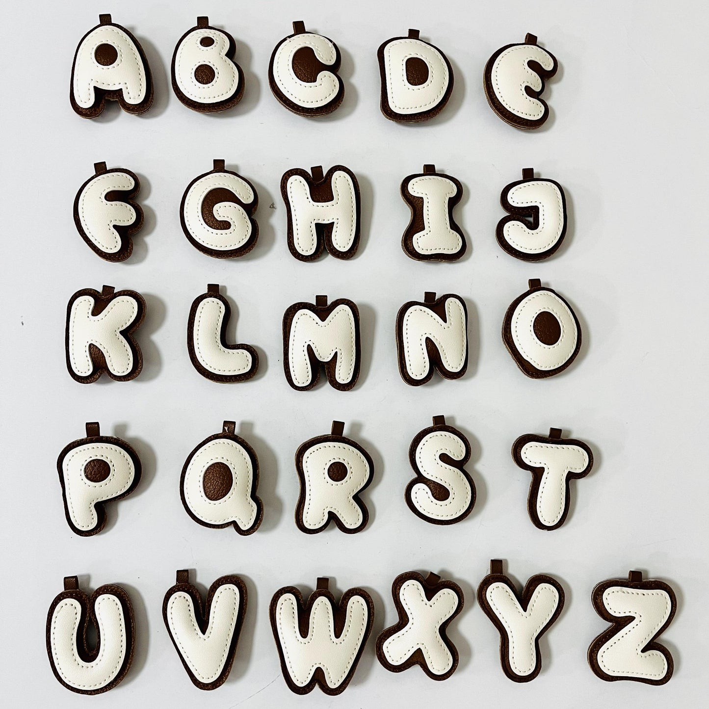 leather alphabet
