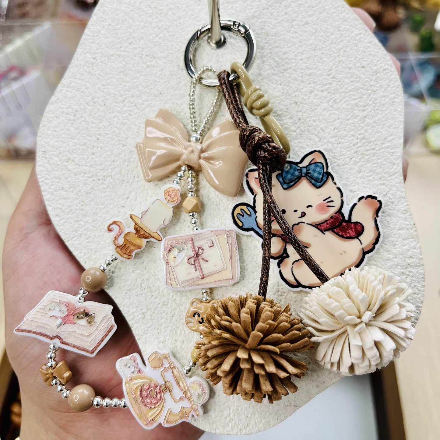 keychain handmade by Ivy
