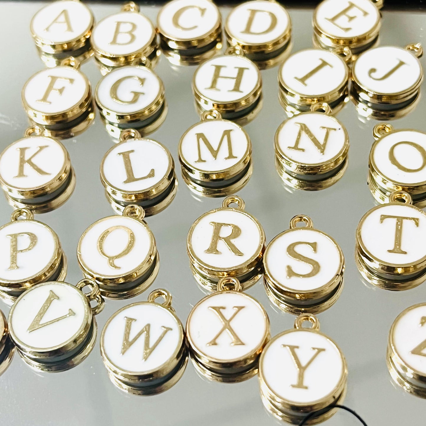 1.2cm metal alphabet