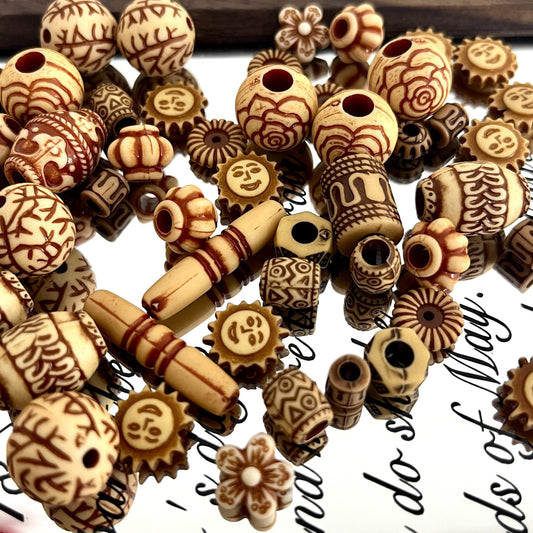 mix acrylic classical beads