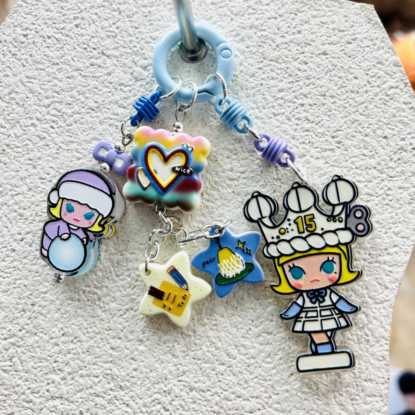 keychain handmade by Ivy