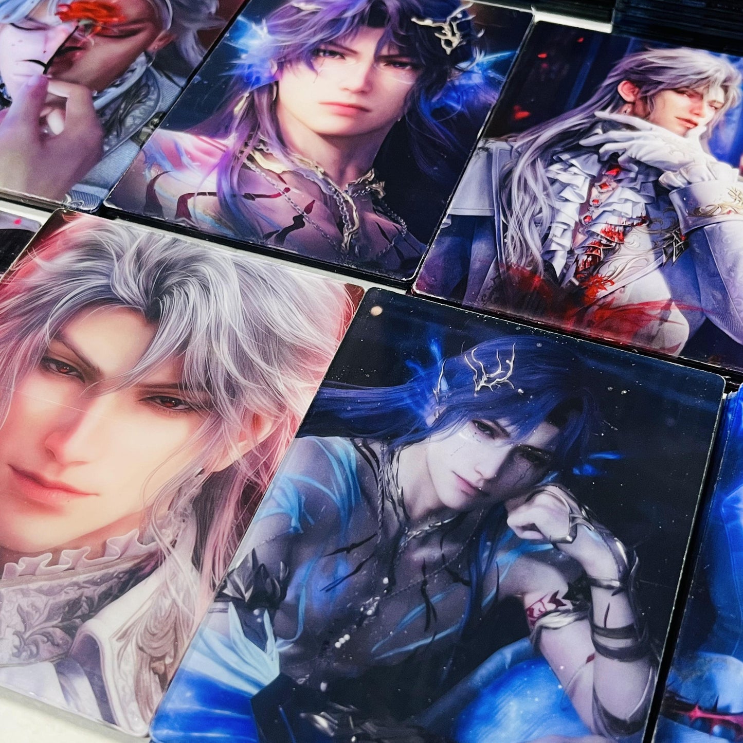 10cm Love and deep space acrylic posters