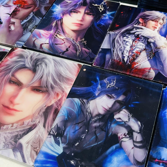 10cm Love and deep space acrylic posters