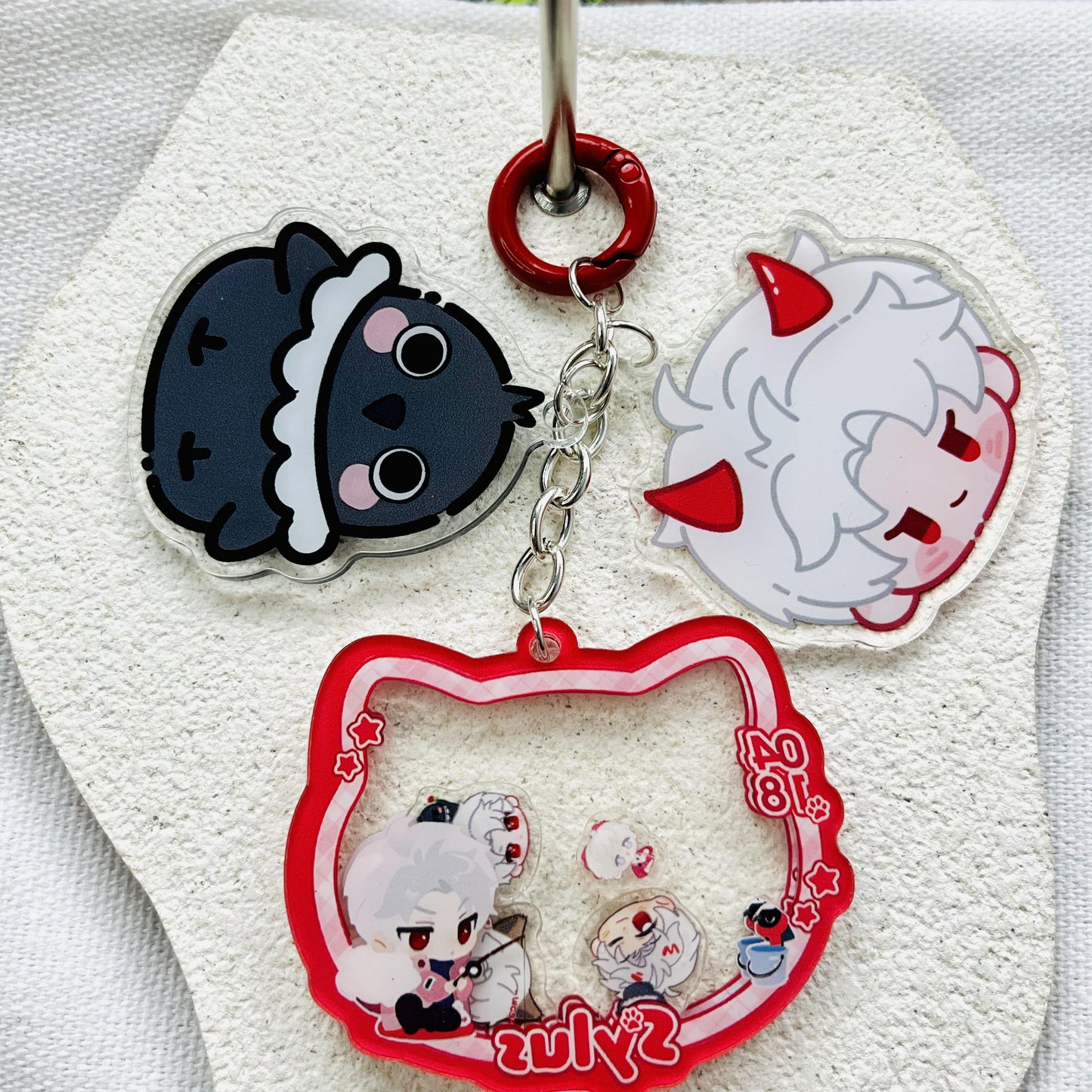 keychain handmade by Ivy