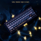 star and sun series PBT keycaps