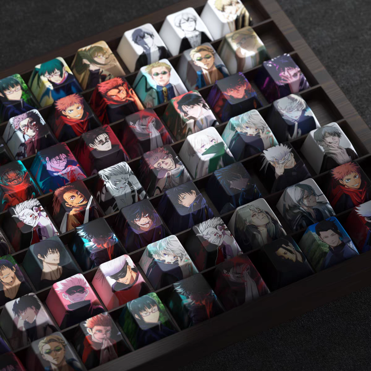 Jujutsu Kaisen Anime Keycap Set【4pcs】
