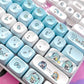Miku keycaps 129keys MOA profile PBT+PCcover