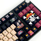 One Piece Luffy Anime PBT Keycaps Set