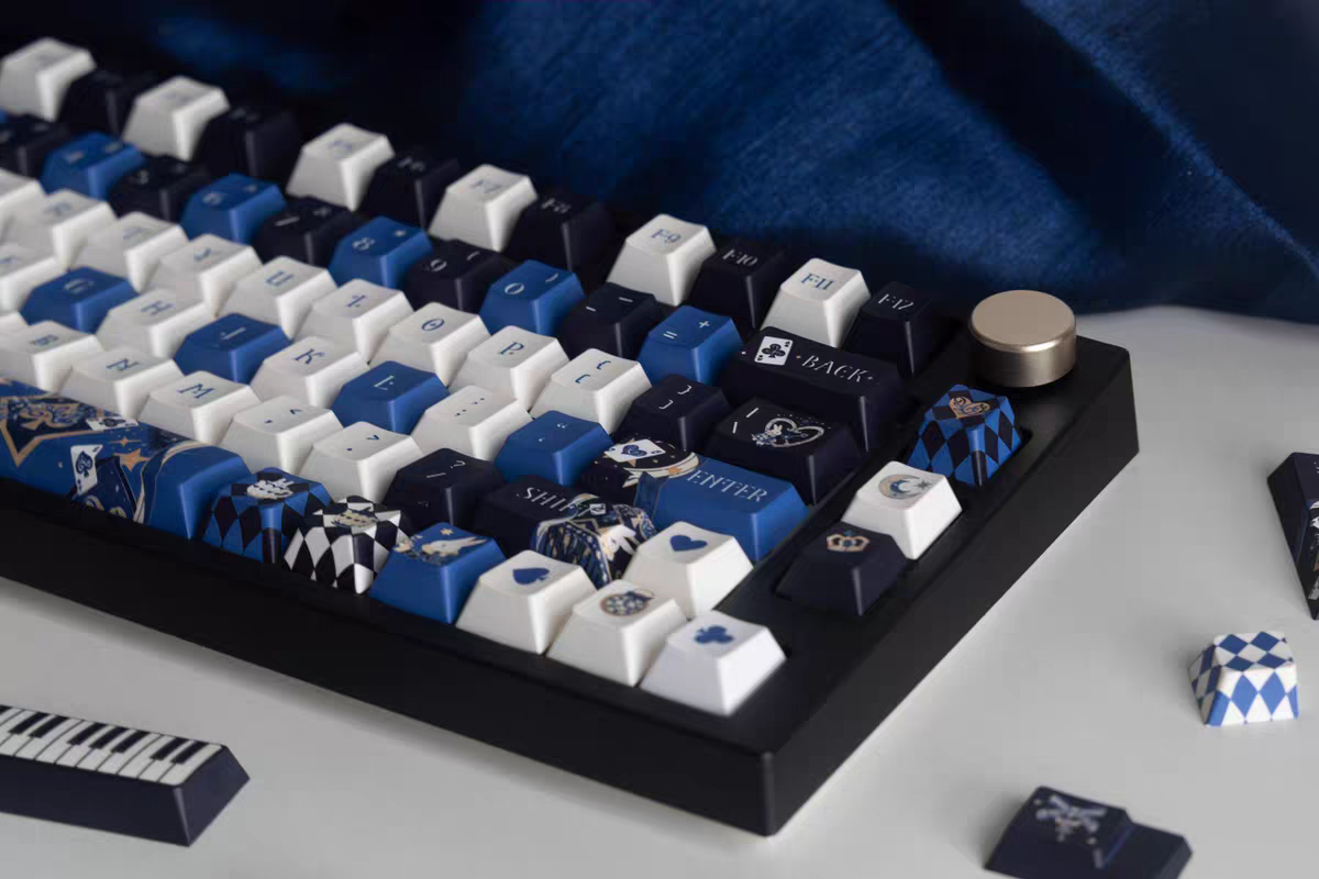 Alice in Wonderland keycap set 138 keys