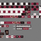 Alice Wonderland Poker Keycaps PBT Cherry MX Mechanical Keyboard Key Cap Set 138 keys