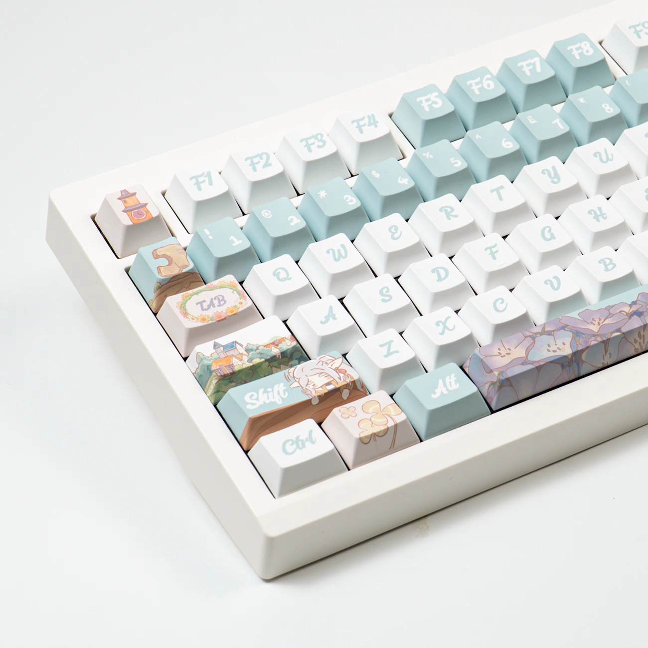 Frieren: Beyond Journey's End cartoon series-140keys/PBT-MDA profile